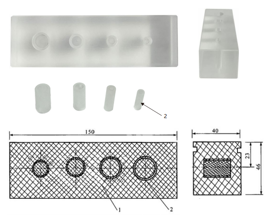 JJG1050-2009X、y射線骨密度儀測(cè)試四肢體模 腰椎體模
